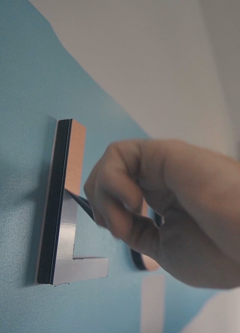 Sponsor Lounge Sign Install